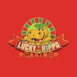 Lucky hippo logo