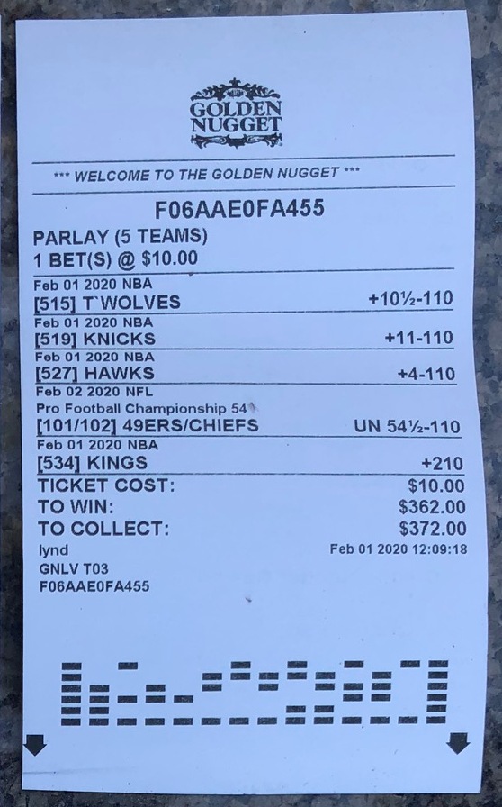 parlay golden nugget